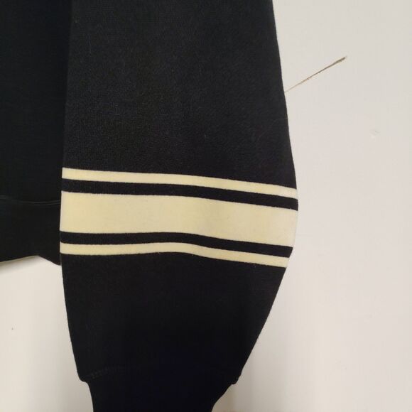 Victoria Secret PINK black full zip hooded fleece jacket size L - Picture 6 of 8